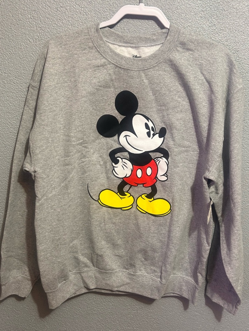 NWT 59.95 Disney Mickey Mouse sweatshirt size medium